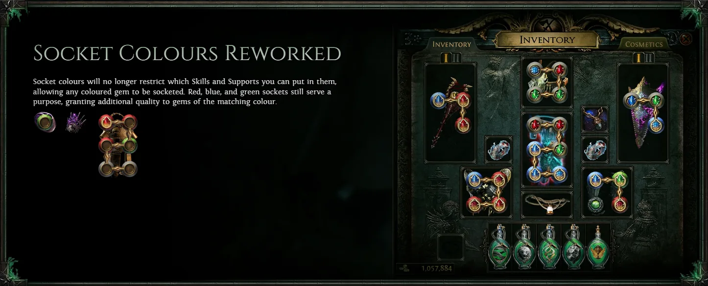 Official Curse of the Allflame overview showing major league and game-system changes