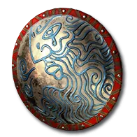 Sacred Targe - 30-39 All Resists / 3 Socket runeword for Diablo II: Resurrected - Sanctuary Relic