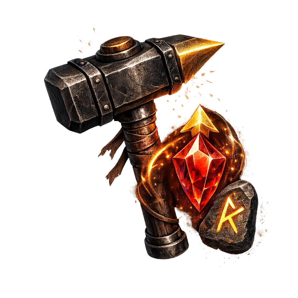 Amn + Ort + Perfect Sapphire for Diablo II: Resurrected - Sanctuary Relic