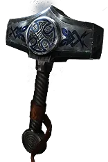 Foulborn Mjölner - Aoe unique item for Path of Exile - Sanctuary Relic