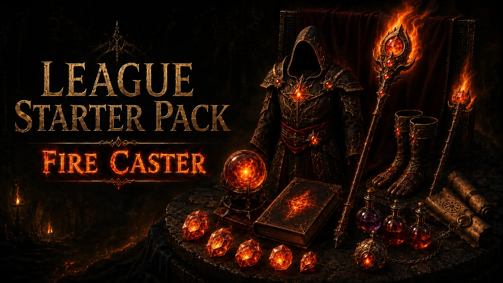 League Starter Pack - Fire Caster