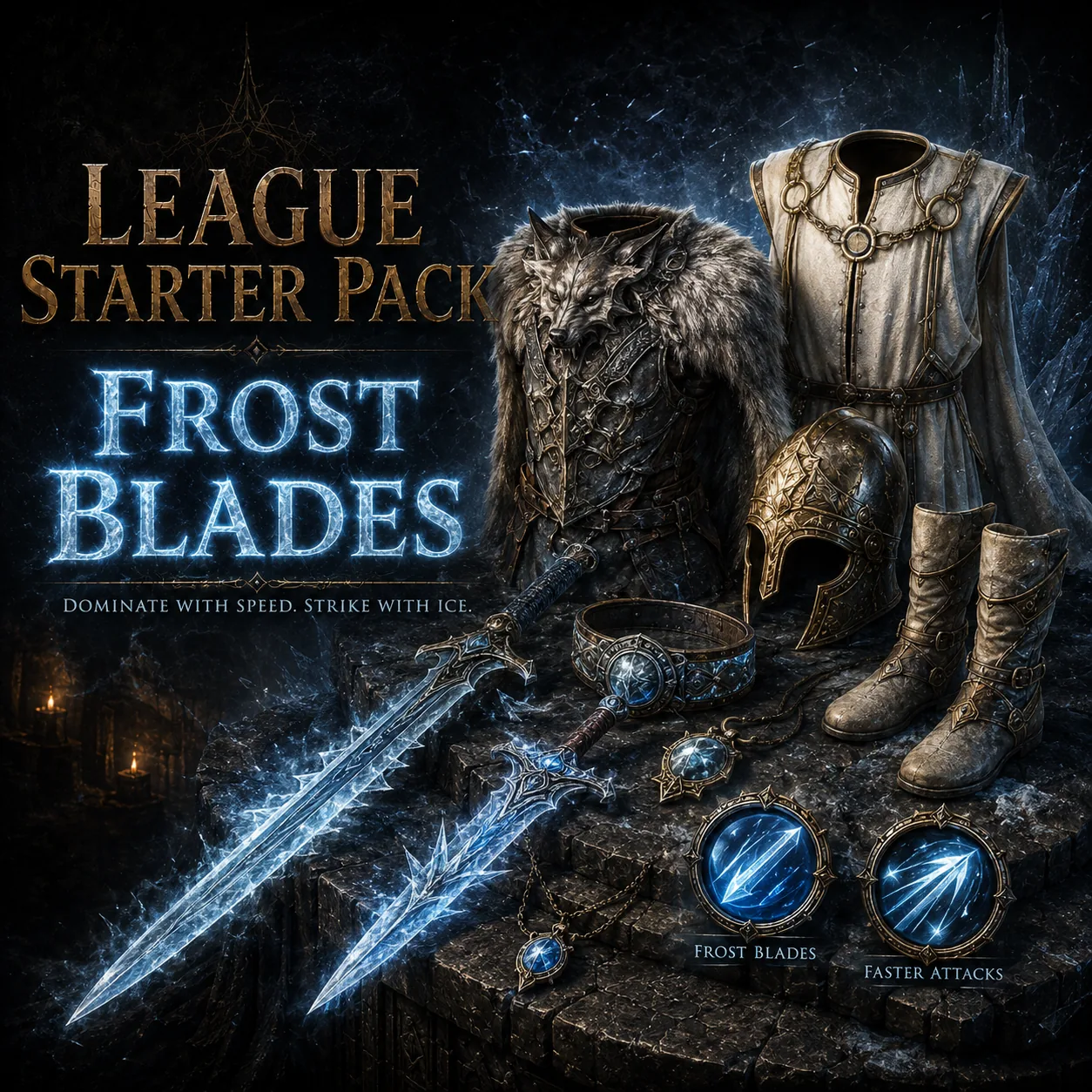 League Starter Pack - Frost Blades
