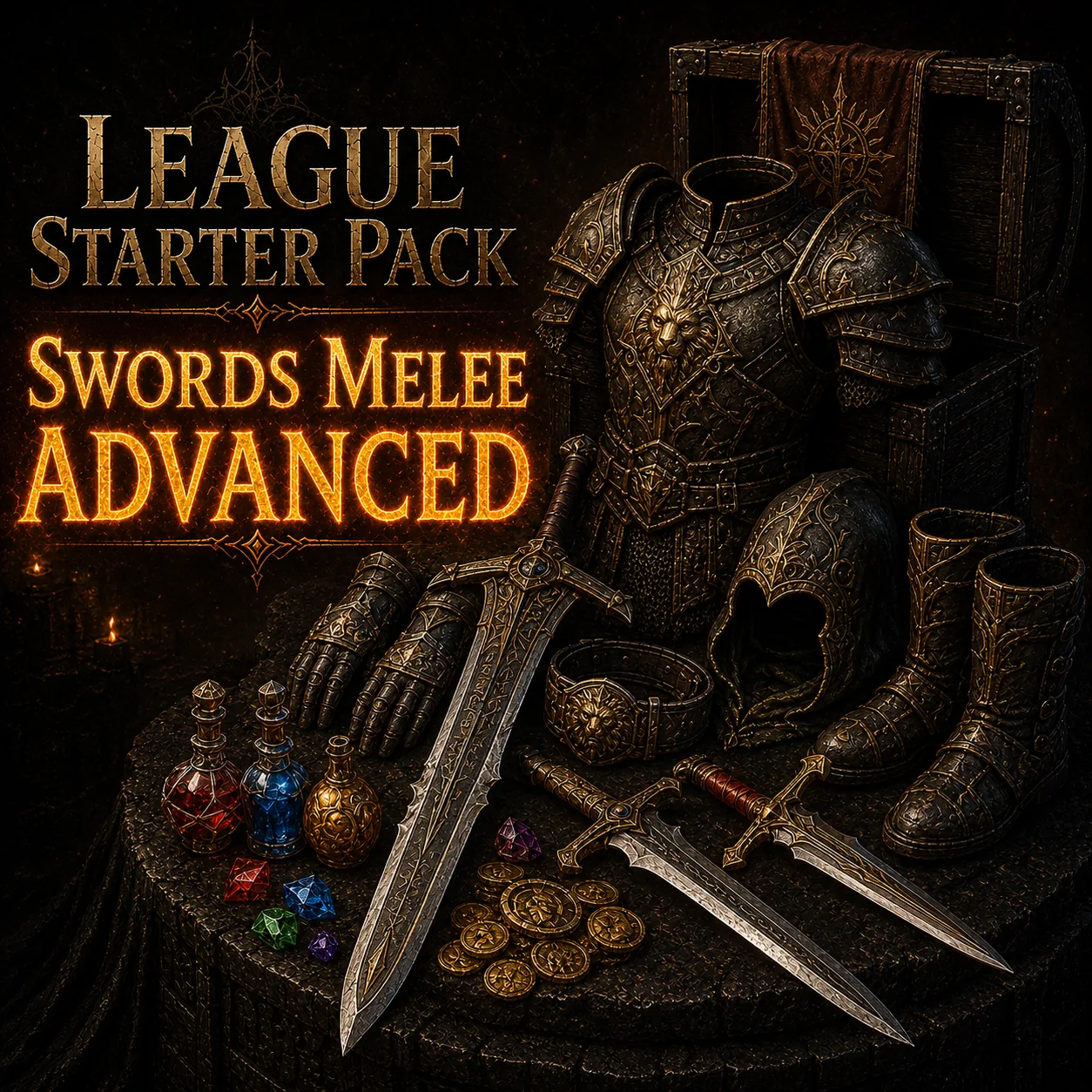 League Starter Pack - Swords Melee - Advanced