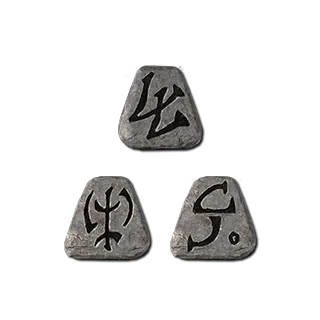 Black - Thul Io Nef (Runes Only) for Diablo II: Resurrected - Sanctuary Relic Black - Thul Io Nef (Runes Only) for Diablo II: Resurrected - Sanctuary Relic