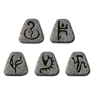 Eternity - Amn Ber Ist Sol Sur (Runes Only) for Diablo II: Resurrected - Sanctuary Relic Eternity - Amn Ber Ist Sol Sur (Runes Only) for Diablo II: Resurrected - Sanctuary Relic