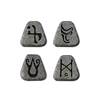 Famine - Fal Ohm Ort Jah (Runes Only) for Diablo II: Resurrected - Sanctuary Relic Famine - Fal Ohm Ort Jah (Runes Only) for Diablo II: Resurrected - Sanctuary Relic
