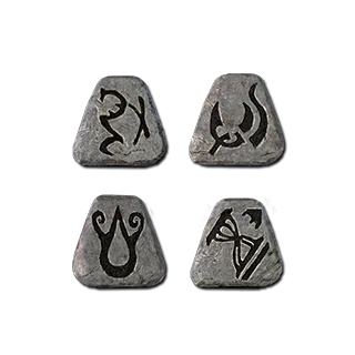 Holy Thunder - Eth Ral Ort Tal (Runes Only) for Diablo II: Resurrected - Sanctuary Relic Holy Thunder - Eth Ral Ort Tal (Runes Only) for Diablo II: Resurrected - Sanctuary Relic