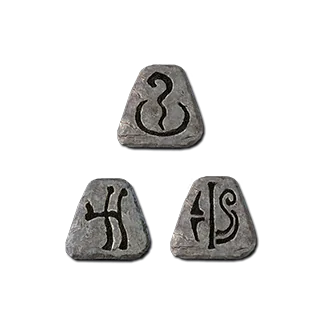 Lawbringer - Amn Lem Ko (Runes Only) for Diablo II: Resurrected - Sanctuary Relic Lawbringer - Amn Lem Ko (Runes Only) for Diablo II: Resurrected - Sanctuary Relic