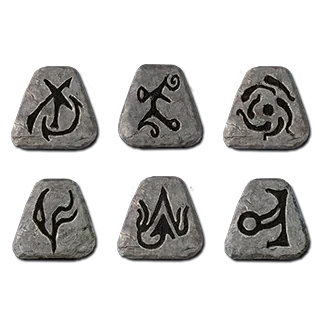 Silence - Dol Eld Hel Ist Tir Vex (Runes Only) for Diablo II: Resurrected - Sanctuary Relic