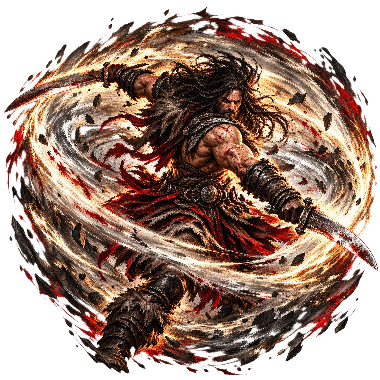 Barbarian - Whirlwind - Optimized for Diablo II: Resurrected - Sanctuary Relic