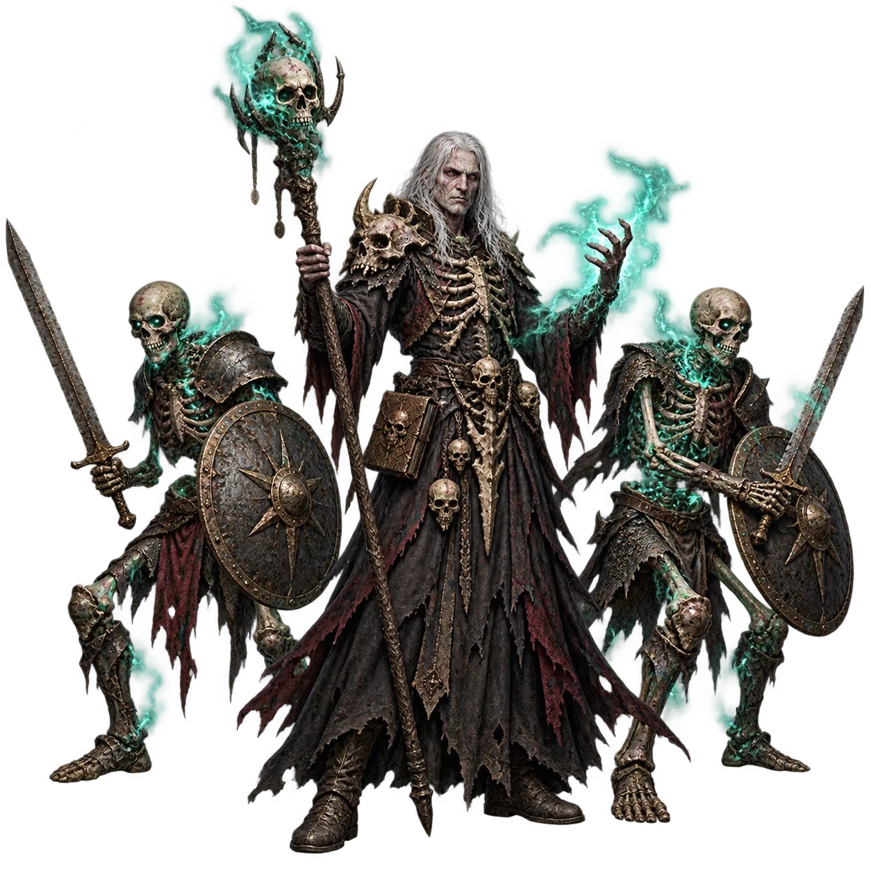 Necromancer - Summon / Corpse Explosion Fishymancer - Optimized for Diablo II: Resurrected - Sanctuary Relic