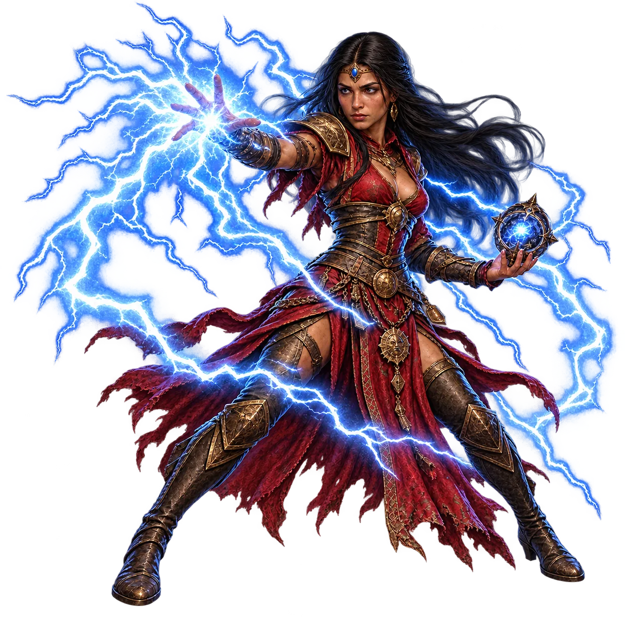 Sorceress - Lightning / Chain Lightning Sorceress - Optimized for Diablo II: Resurrected - Sanctuary Relic