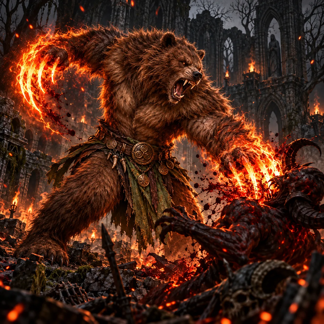 Druid - Fire Claws Druid - Optimized for Diablo II: Resurrected - Sanctuary Relic Druid - Fire Claws Druid - Optimized for Diablo II: Resurrected - Sanctuary Relic