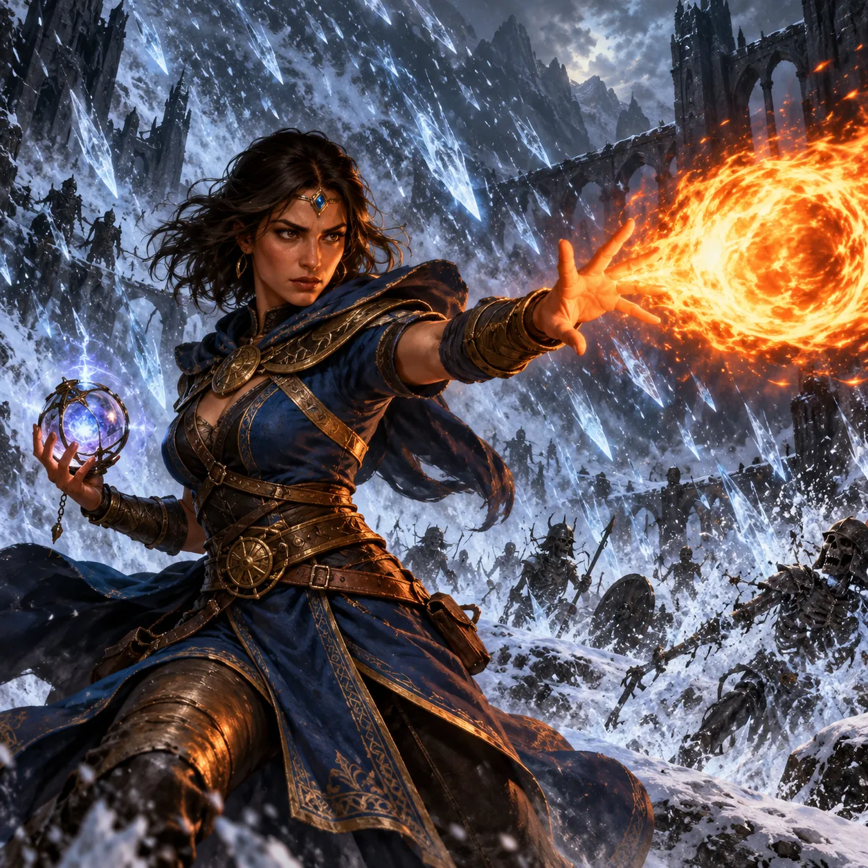 Sorceress - Blizzard / Fireball Sorceress - Early Ladder for Diablo II: Resurrected - Sanctuary Relic Sorceress - Blizzard / Fireball Sorceress - Early Ladder for Diablo II: Resurrected - Sanctuary Relic