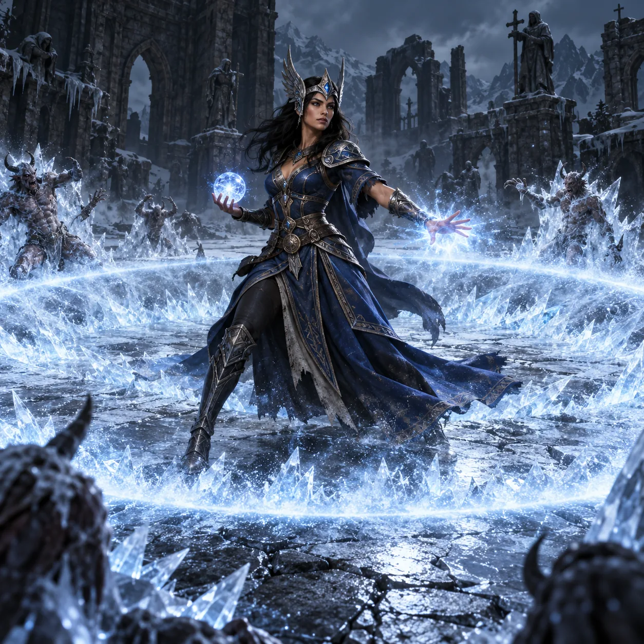 Sorceress - Frost Nova Sorceress - Early Ladder for Diablo II: Resurrected - Sanctuary Relic Sorceress - Frost Nova Sorceress - Early Ladder for Diablo II: Resurrected - Sanctuary Relic