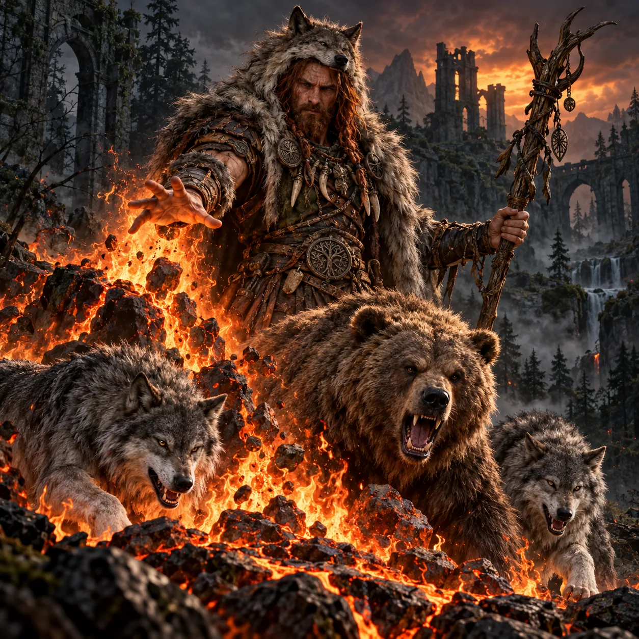 Druid - Fire / Summon Shaman Druid - Optimized for Diablo II: Resurrected - Sanctuary Relic