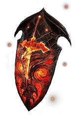 Dawnbreaker - (19-20)% Of Damage Taken As Fire unique item for Path of Exile - Sanctuary Relic