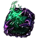 The Green Nightmare - (6-9)% Extra Damage unique item for Path of Exile - Sanctuary Relic